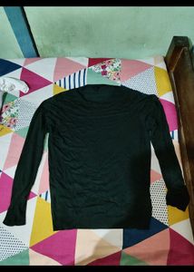 Dark Green Long Sleeve Sweater