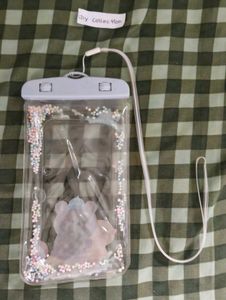 waterproof phone cute bear bag / pouch