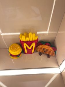 Cute Fast Food Decor Set