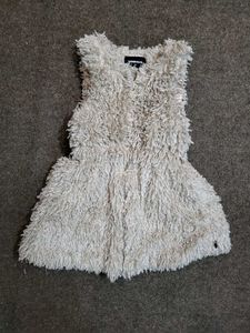 Fuzzy Sleeveless Vest