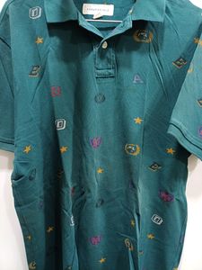 Green Polo Tshirt For Boys