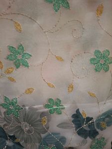 saree with bause
