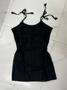 Elegant Black Kurta with White Palazzo