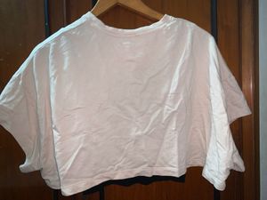 Oversized Crop T-shirt
