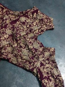 Embroidered Lehenga Choli Fabric
