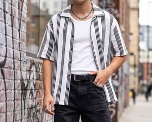 BOSS Striped Button-Up Shirt