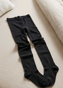 NEW Black Opaque Tights