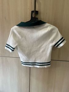 White crop top New