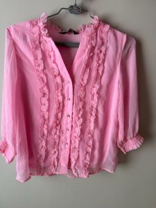 Pink top new with tags