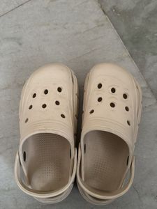 Comfortable Beige Crocs