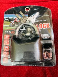 Padlock wihKeys alarm lock New Wdt Tag