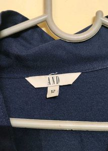 Navy Blue Shirt Dress