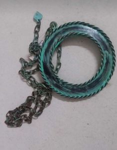 Stylish Teal Bangle Bracelet