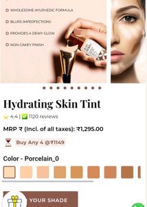 Just Herbs Hydrating Skin Tint Medium Coverage