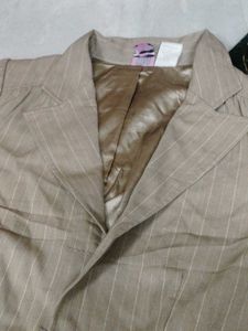 Stylish Striped Blazer