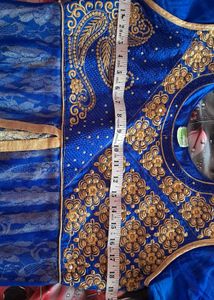 Net Anarkali Gown