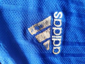 Adidas Blue &amp; White T-Shirt