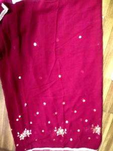 Exquisite Embroidered saari