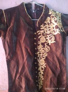 Combo Offer Satin Umbrella Full Film Frock For Girl Kids And One Other