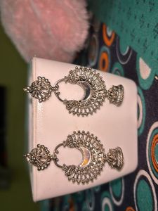 Oxidised Jhumka