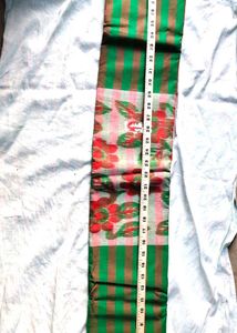 Green Cotton Saree new