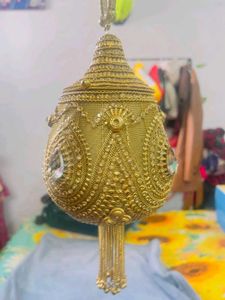 Elegant Gold Clutch