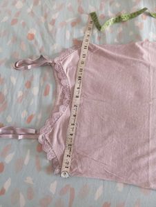 peach camisole