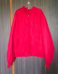 Men's Red Bomber Jacket
