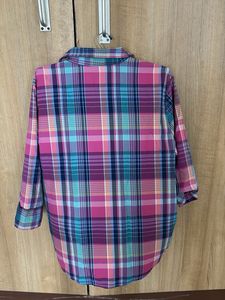 Vibrant Plaid Button-Up Shirt