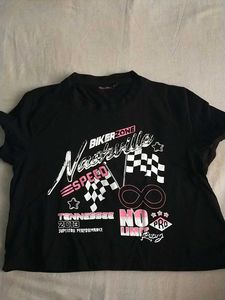 Black Graphic T-Shirt