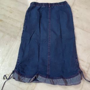 Minnie Mouse Denim Skirt