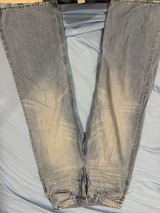 Light Wash Wide Leg Jeans