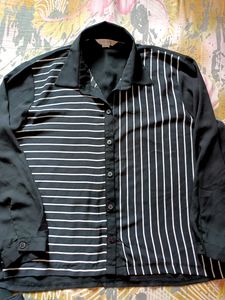 Stripped button down shirt