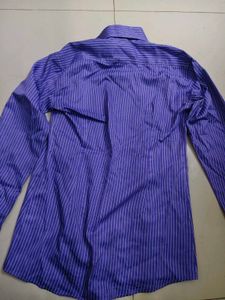Purple Striped Shirt