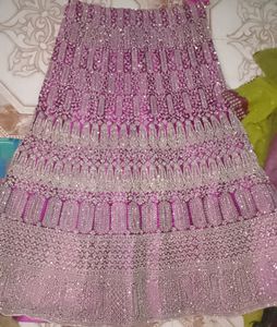 Beautiful Purple Colour Lehenga