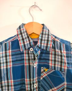 Blue Checks Shirts (Boy's)