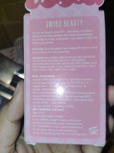 Swiss Beauty Softy highliter, blush contour set