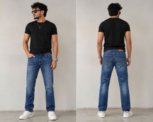 ESPRIT Men's Classic Blue Denim Jeans