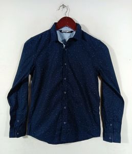 Navy Blue Casual Shirt (Boy's)
