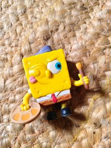 Spongebob Figure with Art Palette