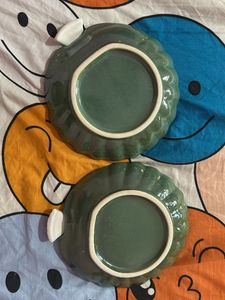 Decorative Green Shell Plate