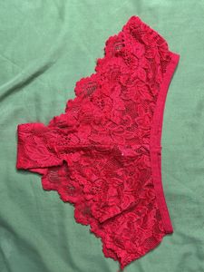 USED and Customiseable lace red panty