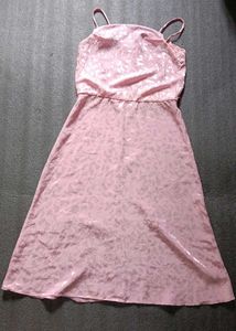 Pink Slip Dress