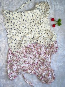 Floral Puff Sleeve Top
