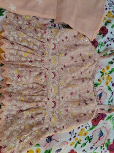 My all time favorites peach 3 pieces suit