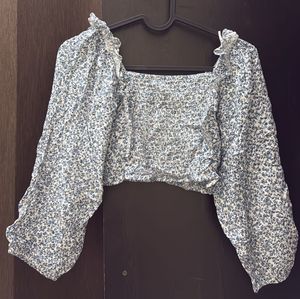 Floral Crop Top