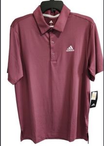 ADIDAS UNISEX Pink Polo Shirt 🎀🎀