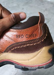 RED CHIEF Rust outdoors shoes for men