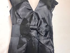 Satin Bow Dress