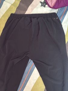 HRX Black Active Track Pants